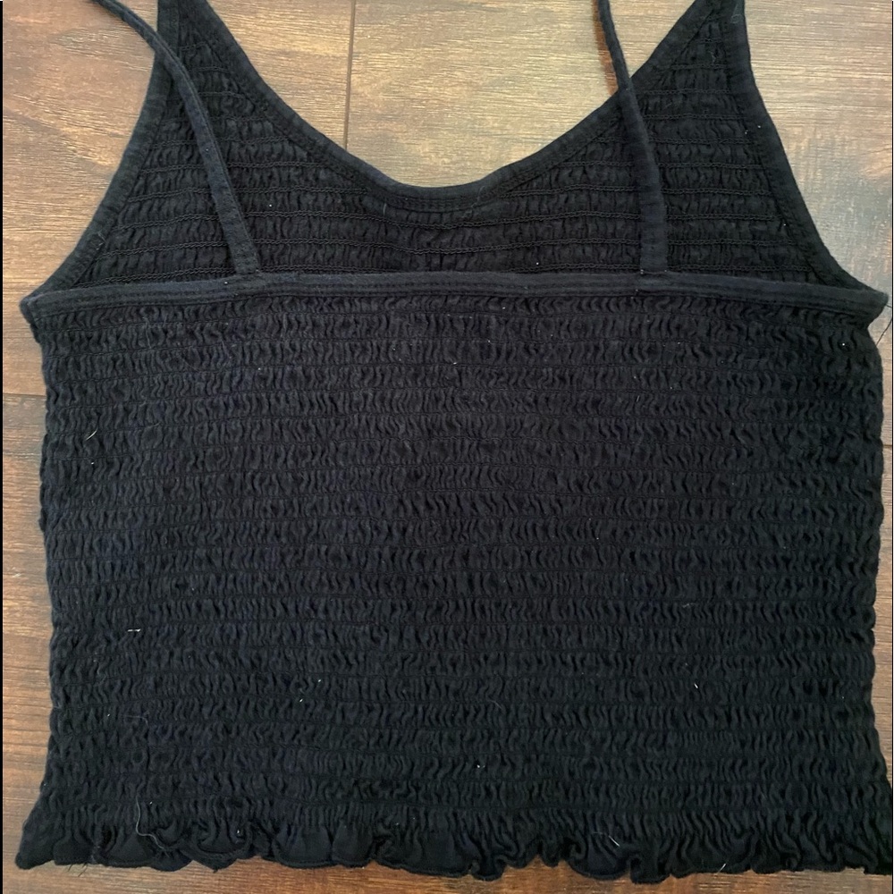 Black Ribbed Tank - Picture 2 of 2